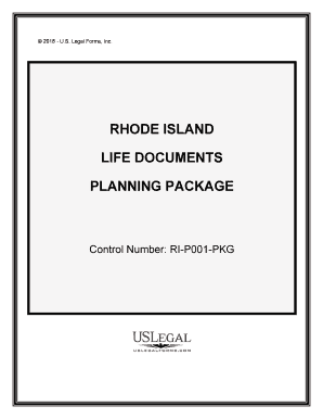 Rhode Island Documents  Form