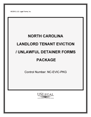 Nc Eviction  Form