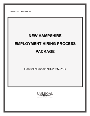 New Hampshire Employment Form
