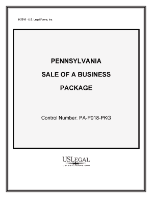 Pa Sale Form