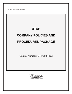 Utah Procedures  Form