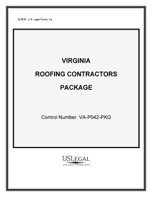 Virginia Contractor Form