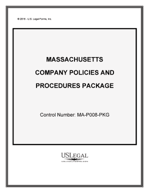 Massachusetts Procedures  Form