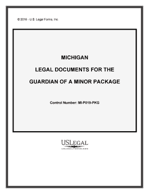Michigan Legal Form