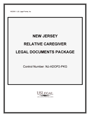 New Jersey Legal  Form