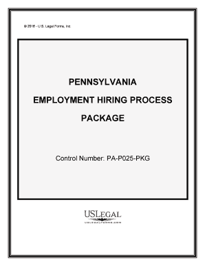 Pennsylvania Process  Form