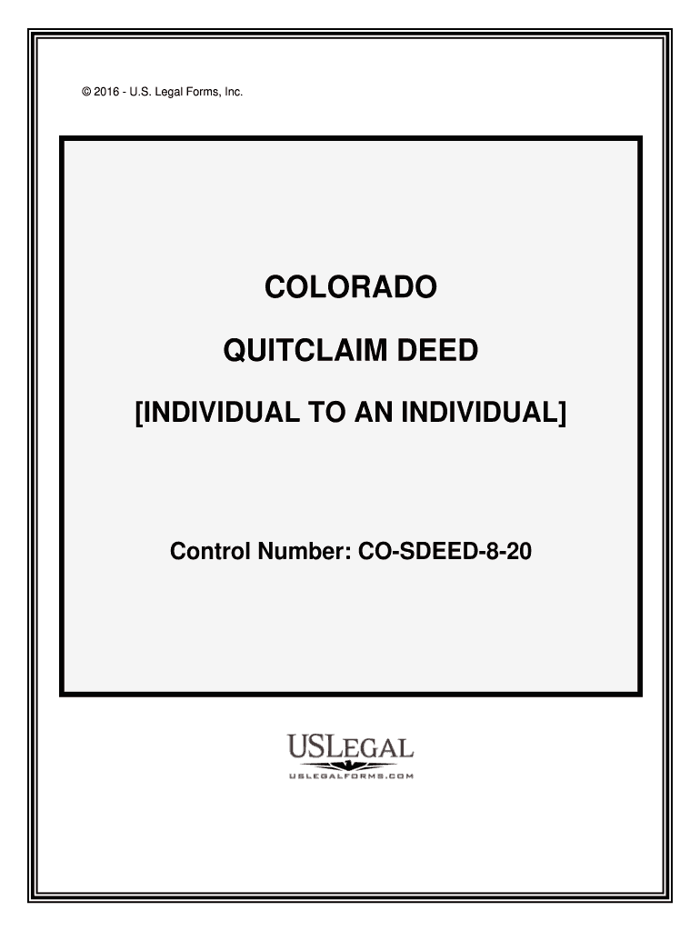 Fill and Sign the Individual to an Individual Form