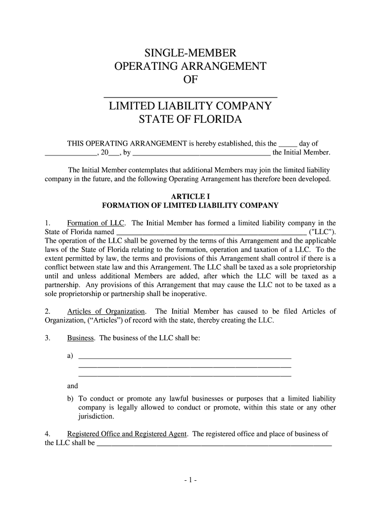 Florida Business Tax Application for Business Registration  Form