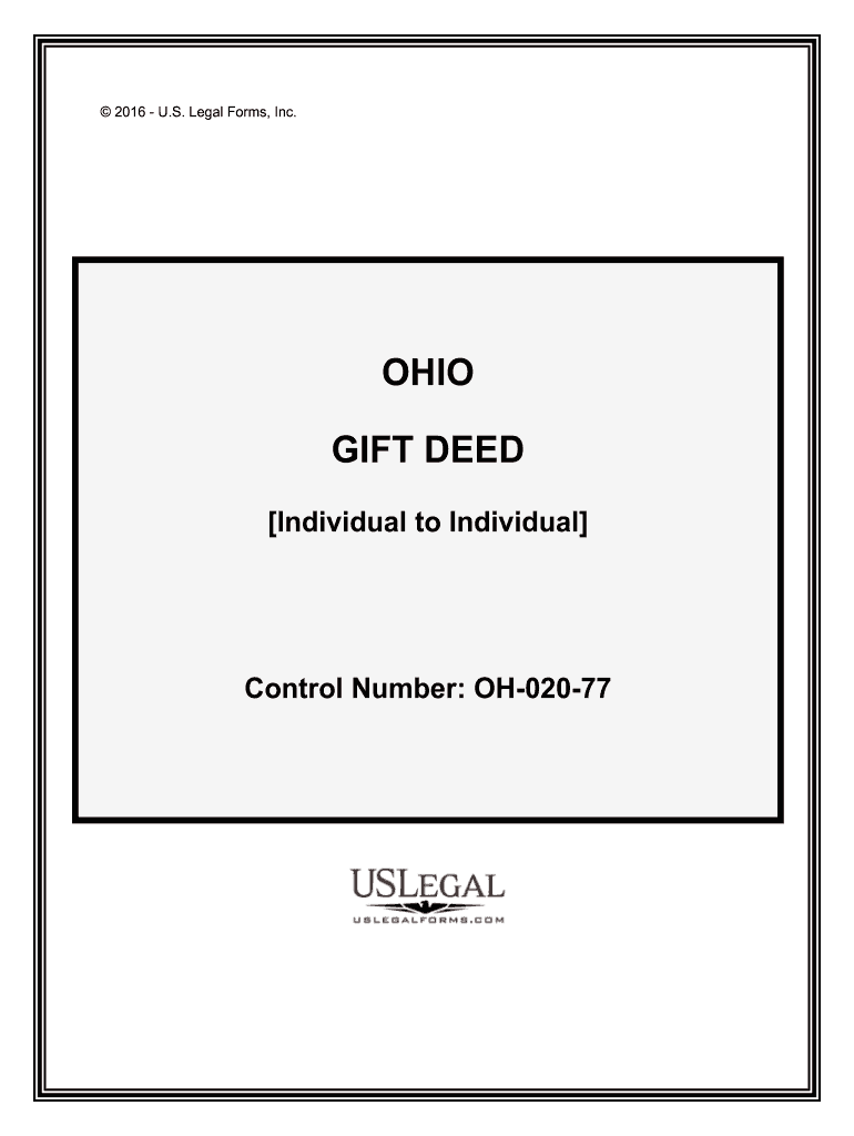 Get and Sign Ohio County Gift Deed FormWest VirginiaDeeds Com