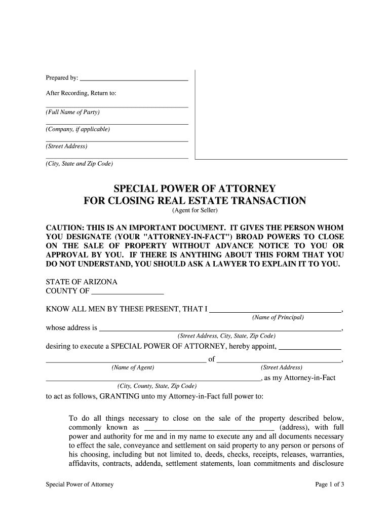 Fill and Sign the Using a Power of Attorney in a Real Estate Closingmoghul Law Pllc Form