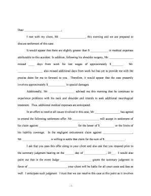 Injury Claim  Form