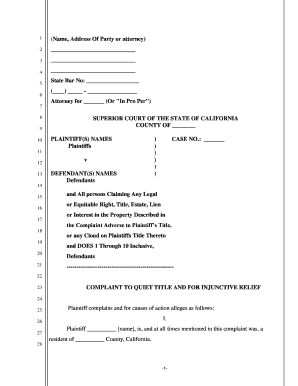 PLAINTIFFS NAMES  Form