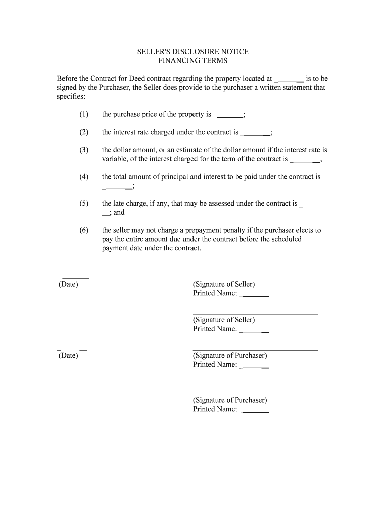 Florida Contract Land  Form