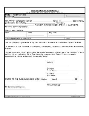 Odometer Statement Form Printable