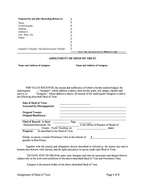 Nc Deed  Form