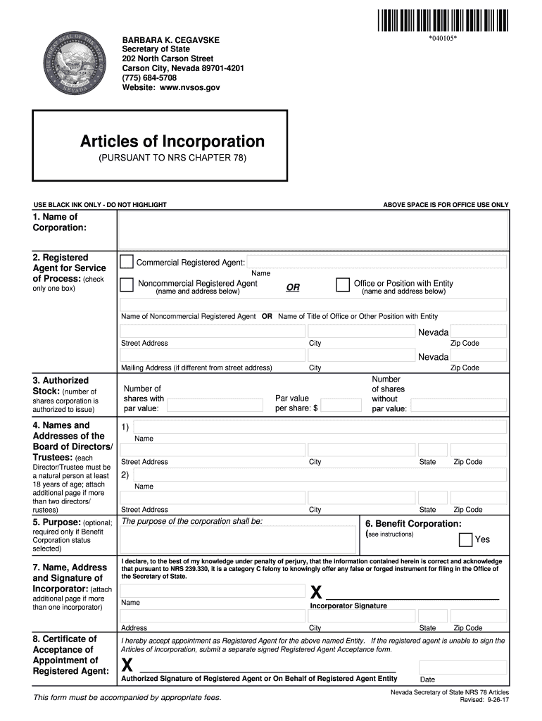 Fill and Sign the News Secretary of State Barbara Nevada Secretary of State Form