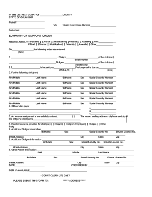 If Temporary Divorce Modification Paternity Juvenile Other  Form