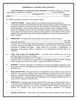 Pa Commercial Contract  Form