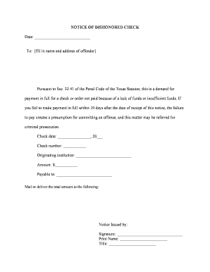 Texas Criminal  Form