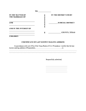 1 Case No Dept No in the SEVENTH JUDICIAL DISTRICT  Form