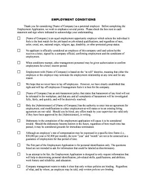 Application for Employment Rainbow Design Services  Form