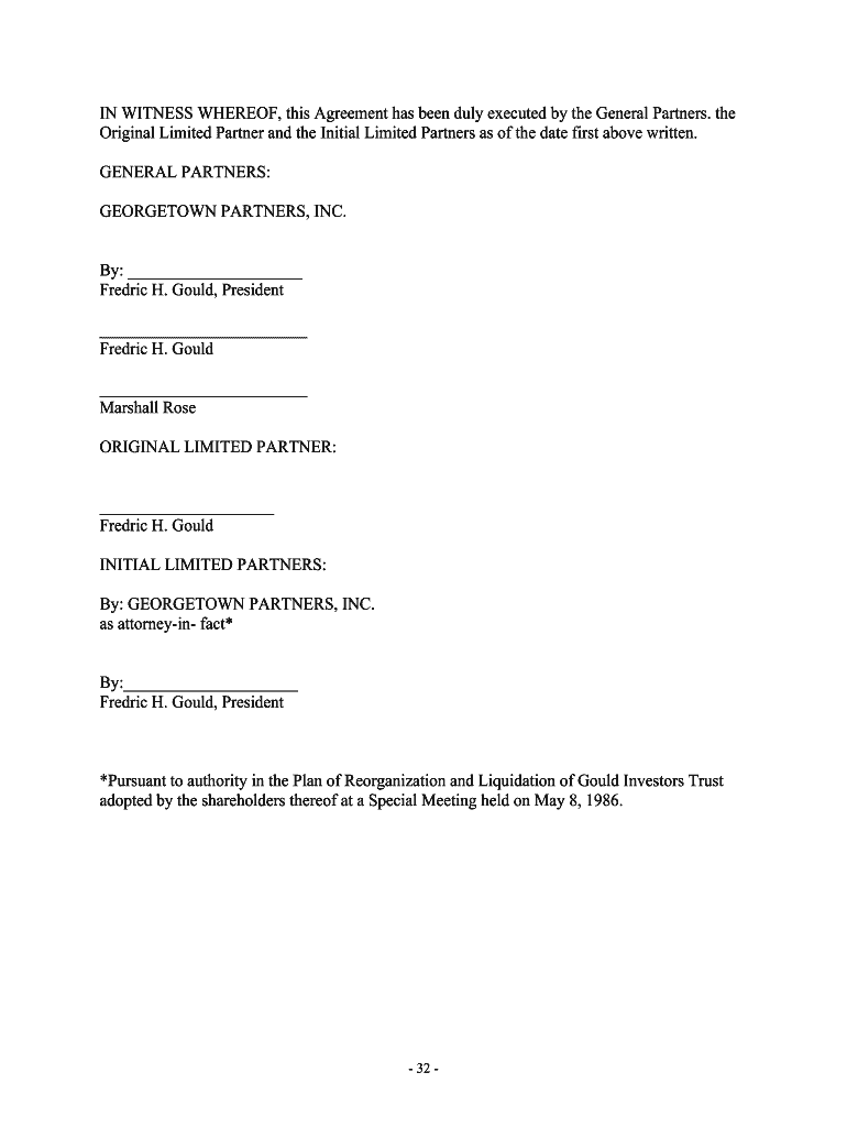 Third Amended and Restated Limited Partnership Agreement SEC Gov  Form