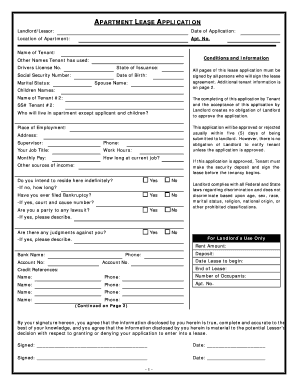 Landlord Creates No Obligation of Landlord  Form