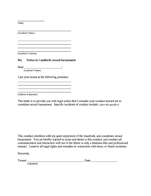 Harassment  Form