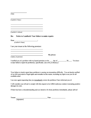 Georgia Repairs  Form