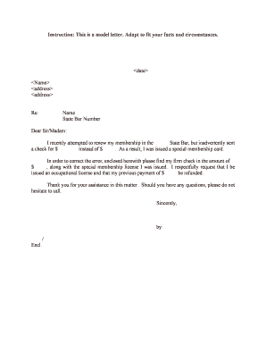 Online Licensing Renewal State Bar  Form