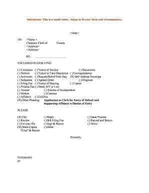 Chancery ClerkYazoo County  Form