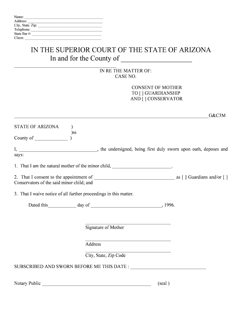 Notice of Limited Scope Representation Form Name