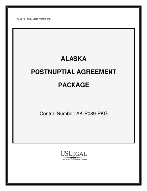 Control Number AK P089 PKG  Form