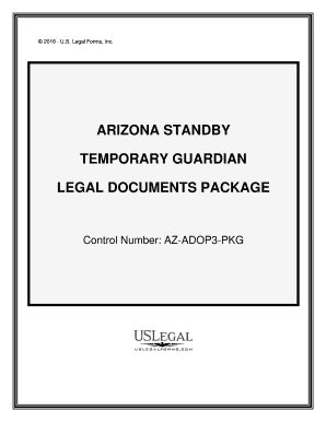 A Guide to Guardianship and Conservatorship State Bar of Arizona  Form
