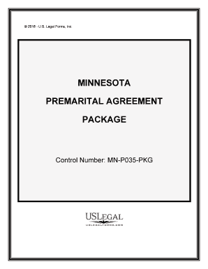 Minnesota Premarital  Form