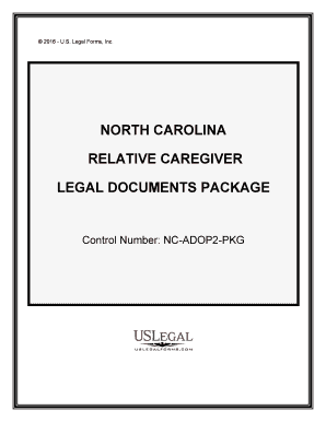 Nc Legal Documents  Form