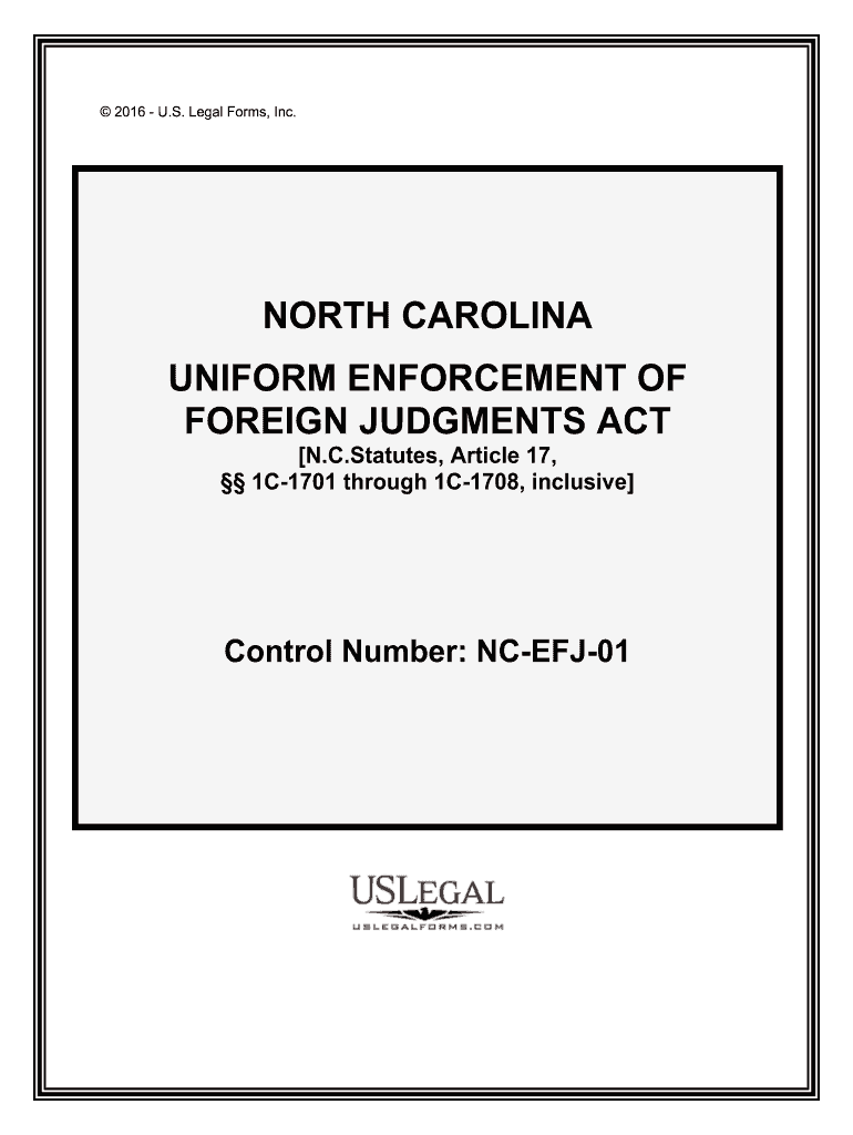 Fill and Sign the Uniform Enforcement of