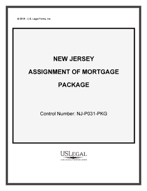 New Jersey Mortgage Form