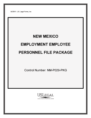 Nm Employment Form