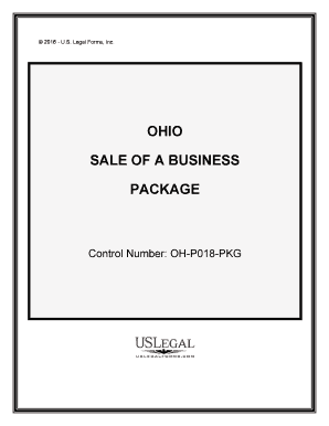 Ohio Sale Form