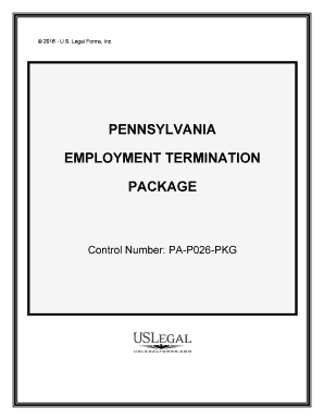 Employment Termination Form