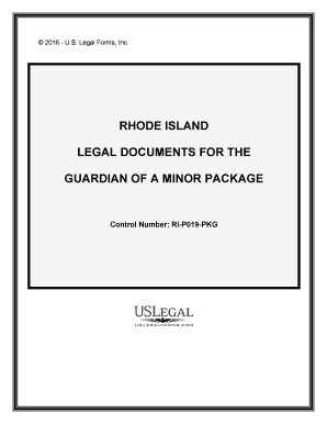 Rhode Island Guardian  Form