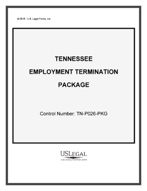 Tn Job Termination  Form