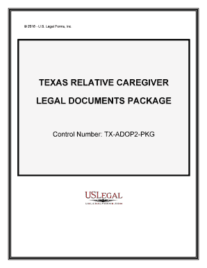 Tx Legal Documents  Form