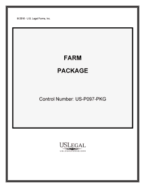 Farm Lease  Form
