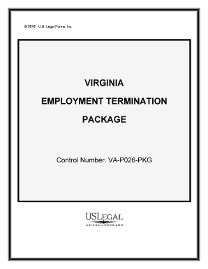 Virginia Termination  Form