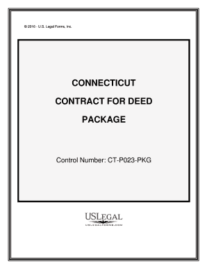 Control Number CT P023 PKG  Form