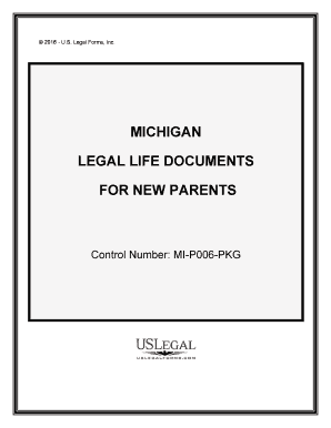 Control Number MI P006 PKG  Form