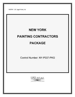 Control Number NY P037 PKG  Form