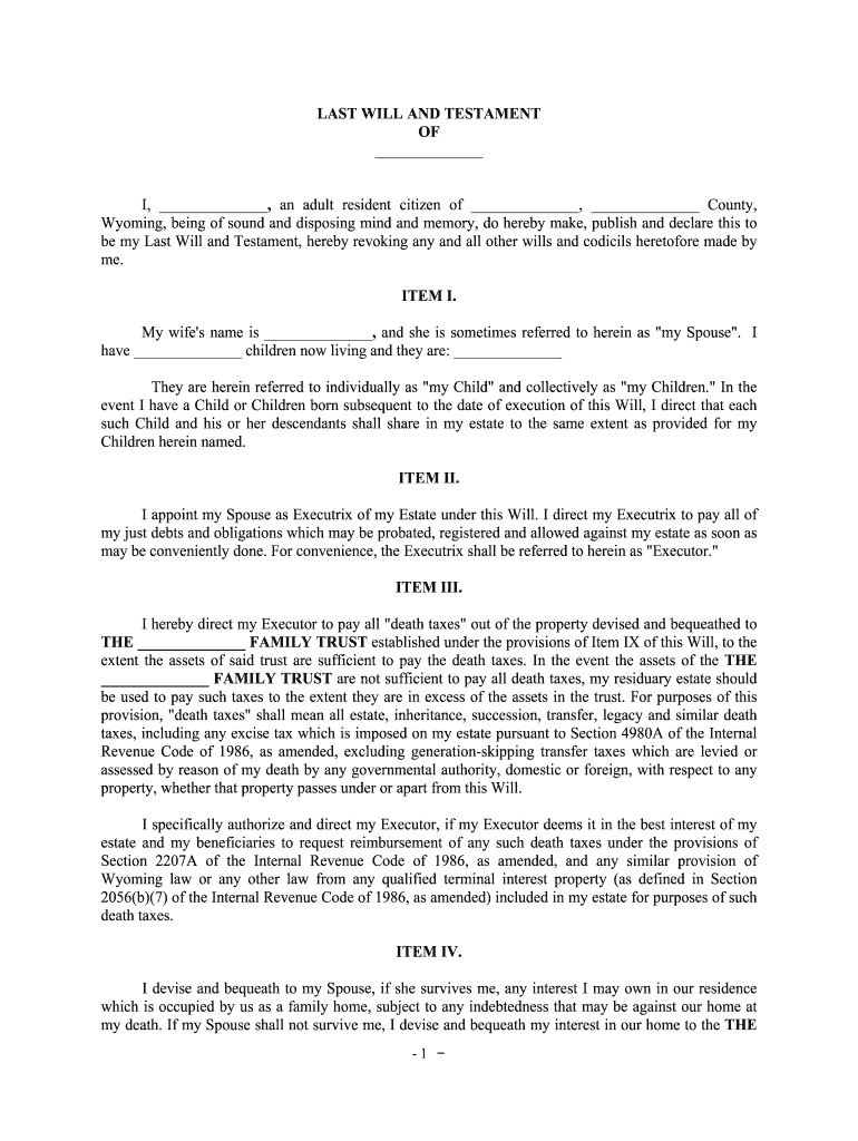 Fill and Sign the Disposing Mind and Memory Law and Legal Definitionuslegal Inc Form